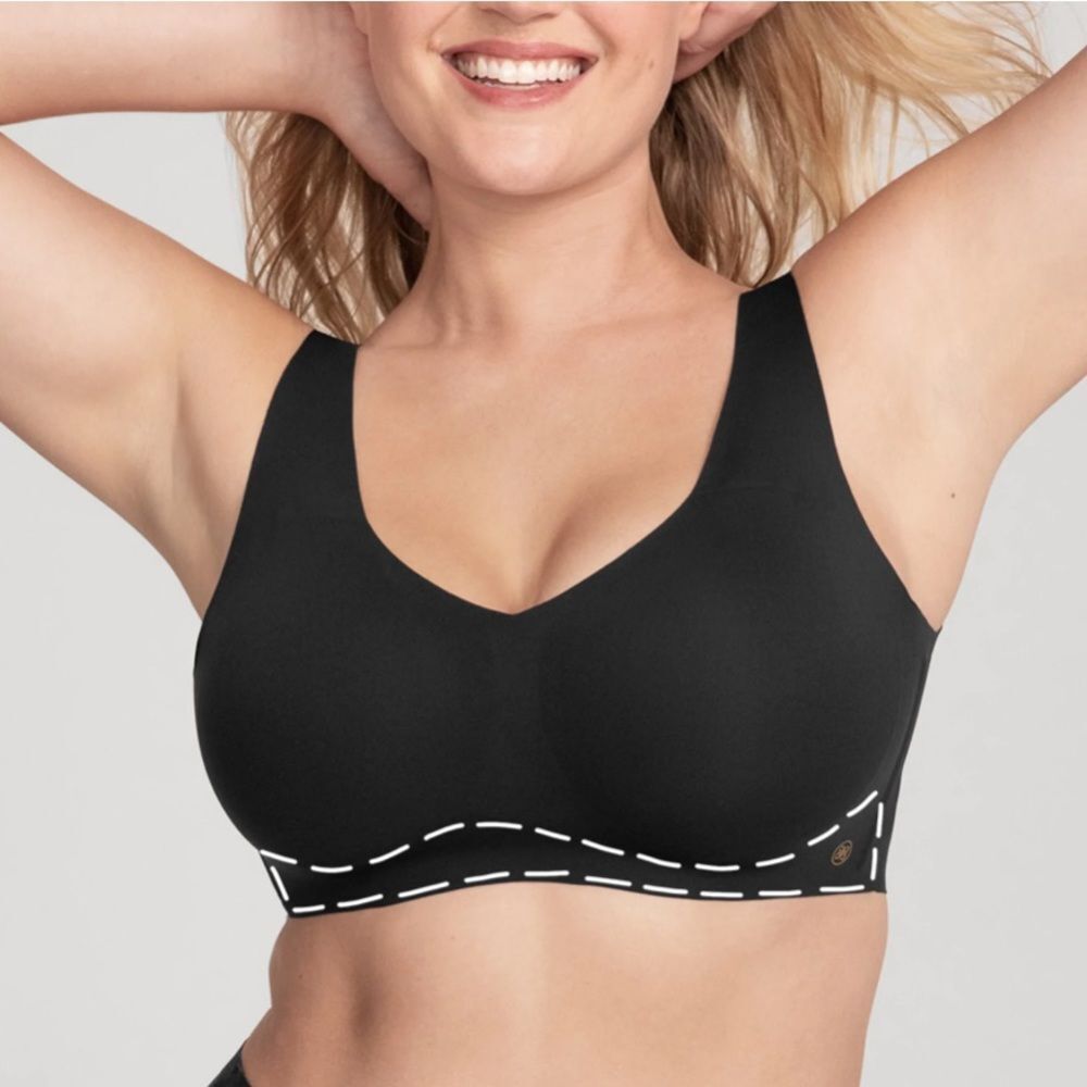 Honeylove V-Neck Bra Liftwear Black 3XL NWT in‎ packaging